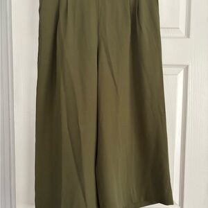 J. Crew Olive Elastic Waist Pants